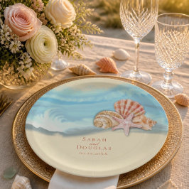 Hochzeitsplatte Pappteller