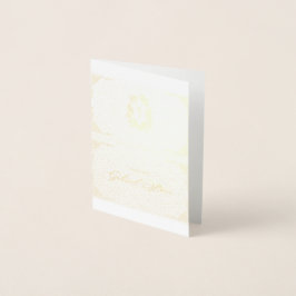 Hochzeitsplatzkarten Folienkarte