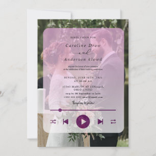Hochzeitsplaylist-Einladung