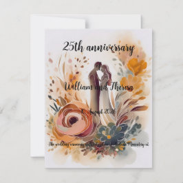 Hochzeitspostkarte Einladung