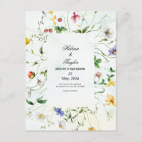 Hochzeitspostkarte