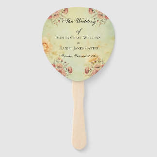 Hochzeitsprogramm Fächer