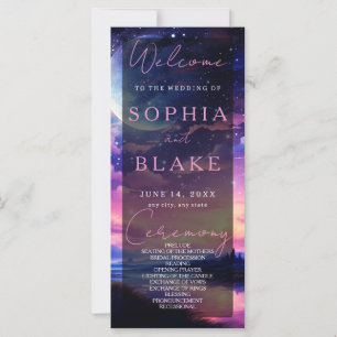 Hochzeitsprogramm für Himmelsstars