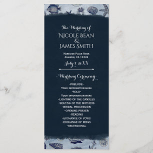 Hochzeitsprogramm für Seefahrer Programm