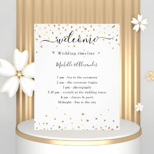 Hochzeitsprogramm Goldherzen Budget