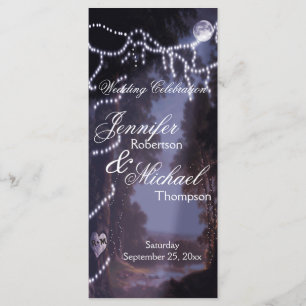Hochzeitsprogramm Tree Lights Programm