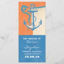 Hochzeitsprogramme für Anker Programm