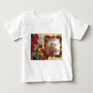 Hochzeitspuppe Portrait Grafik drucken Baby T-shirt