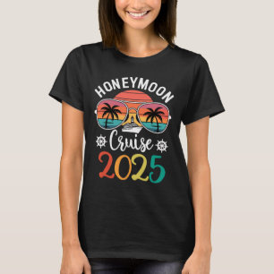 Hochzeitsreise Kreuzfahrt 2025 Frisch verheiratet T-Shirt
