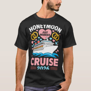 Hochzeitsreise Kreuzfahrt 2026 Verheiratete Paare  T-Shirt