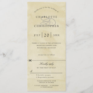 Hochzeitsreise mit Gelbe Wasserfarbe w uAwg Einladung