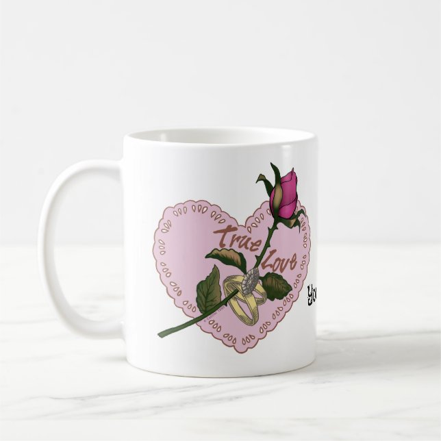 Hochzeitsreise zur Alp Love Tasse (Links)