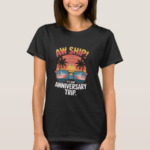 Hochzeitsreisepaare, die Niedlich sind, schicken i T-Shirt