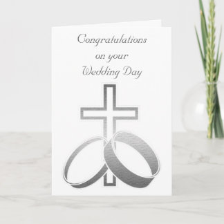 Hochzeitsrennen & Cross für Hochzeiten und Anniver Karte