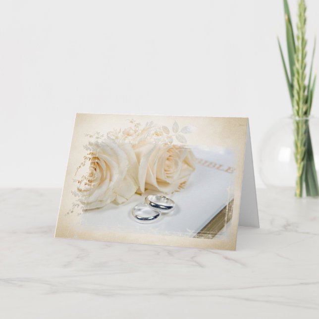 Hochzeitsrennen in der Bibel Karte (Vorderseite)