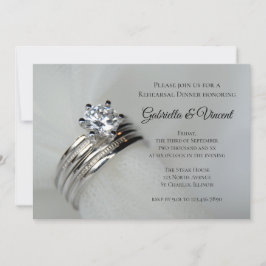 Hochzeitsrennen Probe Dinner Einladung