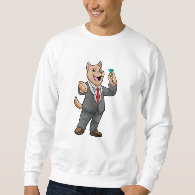 Hochzeitsring Sweatshirt (Vorderseite)