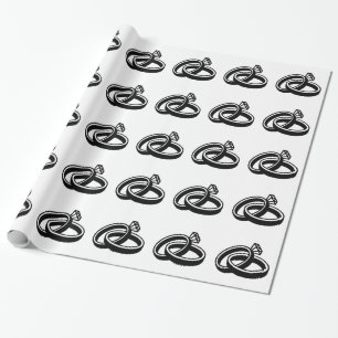 Hochzeitsringe Geschenkpapier