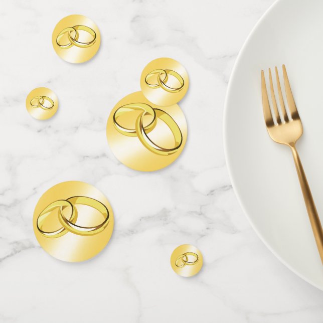 Hochzeitsrings Konfetti (Gruppe)
