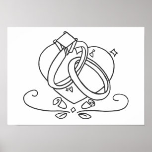 Hochzeitsrings Poster