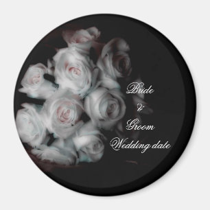Hochzeitsrosen Magnet Vorlage