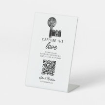 Hochzeitssache Liebe QR-Code Foto Hochladen