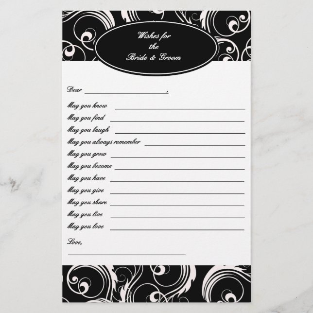 Hochzeitssake - Wünsche für Braut und Bräutigam (Vorderseite)