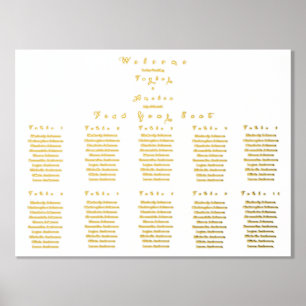 Hochzeitssattelkarte Minimal Real Gold Foil Foliendrucke