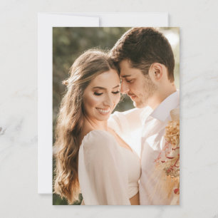 Hochzeitsschicht für Foto-Overlay unter Vellum Einladung