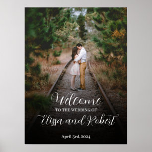 Hochzeitsschild Foto: Gestalten Sie Ihre perfekte  Poster