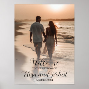 Hochzeitsschild Foto: Gestalten Sie Ihre perfekte  Poster