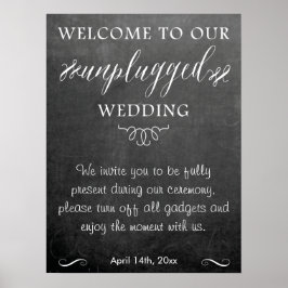 Hochzeitsschildkröte ohne Steckdose Poster