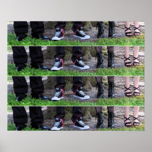 Hochzeitsschuhe Poster