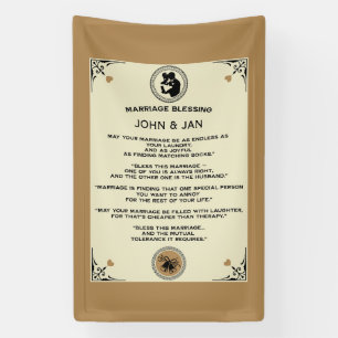 Hochzeitssegen-Geschenk Banner
