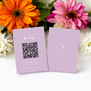Hochzeitsseite UAWG QR-Code Foto lililic RSVP Karte