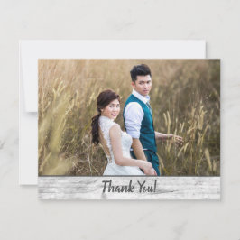 Hochzeitssemble Foto Vielen Dank zweiseitig rustik