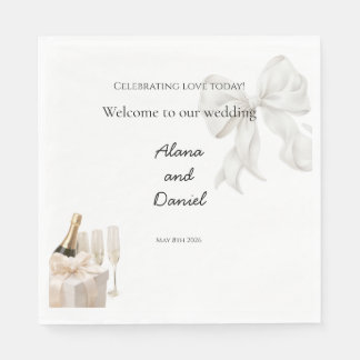 Hochzeitsservietten Serviette