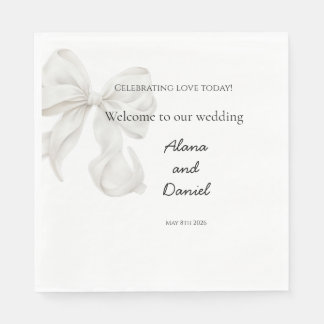 Hochzeitsservietten Serviette