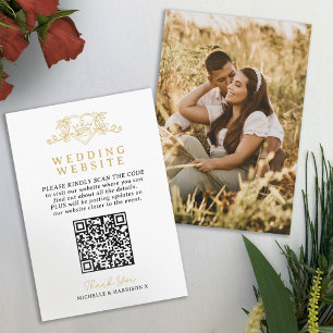 Hochzeitsskalender QR-Liebe Begleitkarte