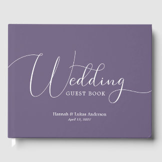 Hochzeitsskript Traditionelles Gästebuch