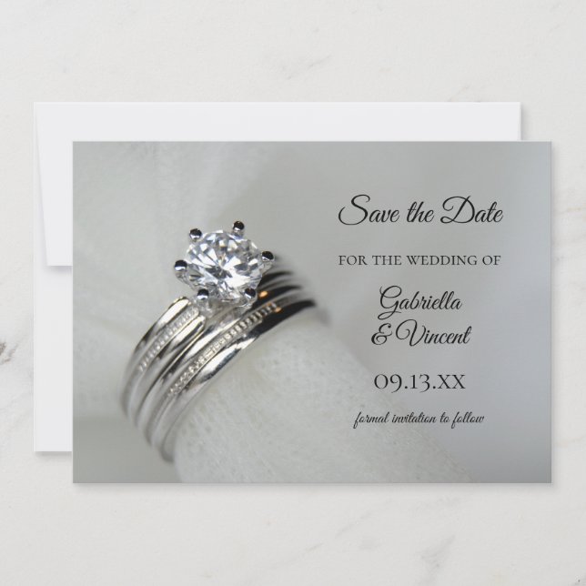 Hochzeitssöhne Save the Date (Vorderseite)