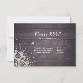 Hochzeitssommer RSVP Glitzer