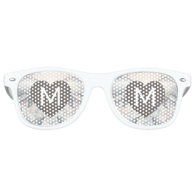 Hochzeitssonnenbrille hinzufügen partybrille (Vorderseite)