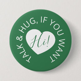 Hochzeitssoziales distanzierendes Gästehaus Grünes Button