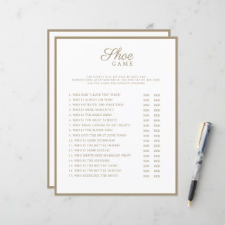 Hochzeitsspiele im modernen Stil.