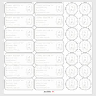 Hochzeitsstichtag Wappen Individuelle Namensadress Aufkleber