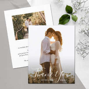 Hochzeitsstift Foto Dankeschön Card Flyer