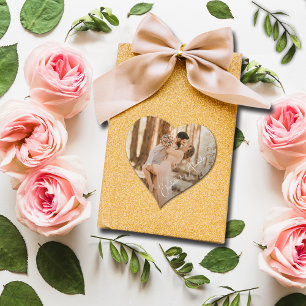 Hochzeitsstift Herz-Aufkleber