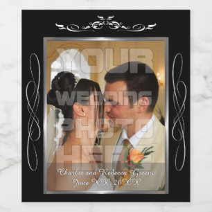 Hochzeitsstift Weinetikett