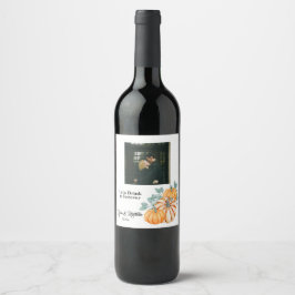 Hochzeitsstift Weinetikett